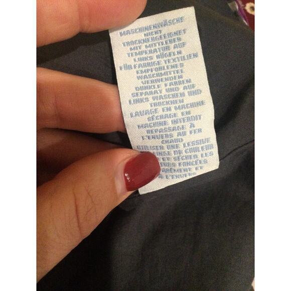 Boden Womens Shift Dress Size 12R 12 Regular Black White Geometric Work Career - Picture 11 of 11